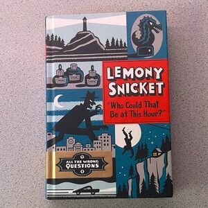 Lemony Snicket Book with Illustrated Cover